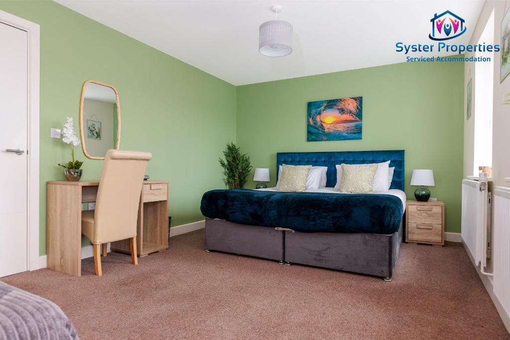 Syster Properties Serviced Accommodation Leicester 5 Bedroom House Glen View